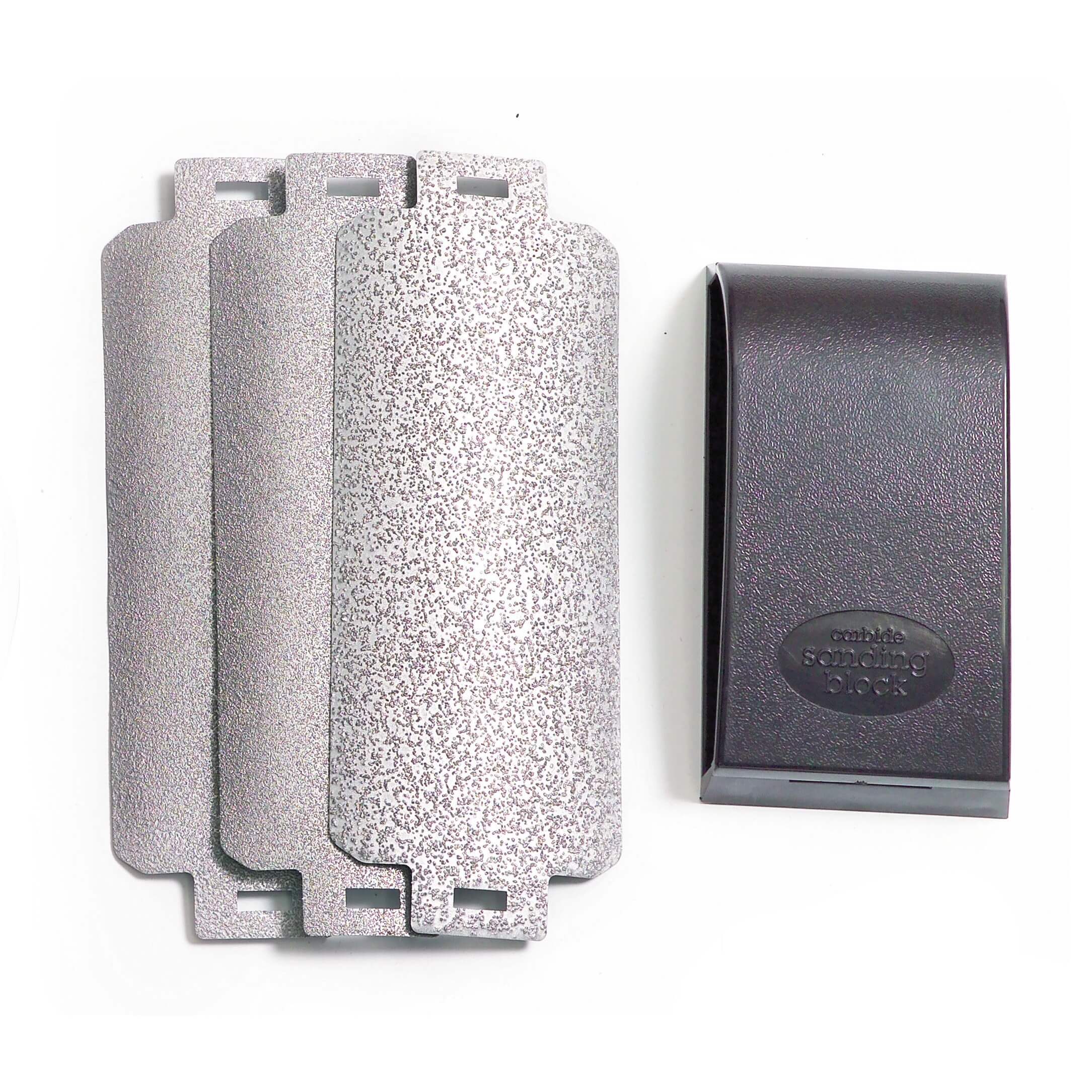 Carbide Sanding Block Kit